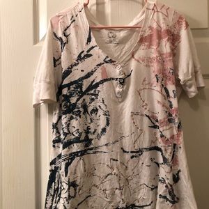 Adorable lightweight painters top size XL by I & F
